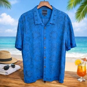 Tommy Bahama Ocean Blue Casual Shirt